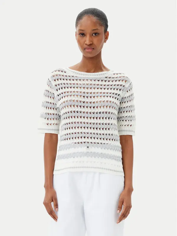 Artigli Artigli Džemper ACMA001895 260 Bijela Regular Fit