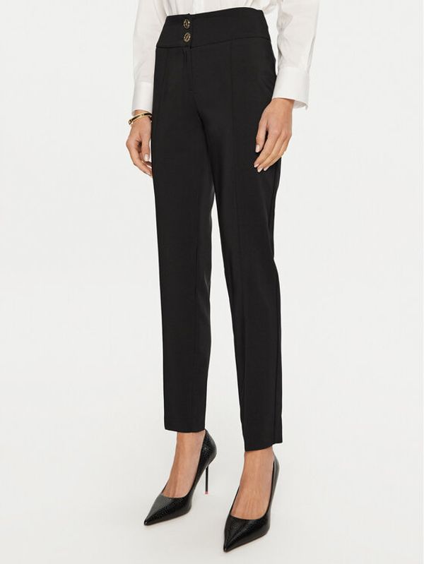 ARTIGLI ARTIGLI Hlače ACPA000219 Crna Regular Fit