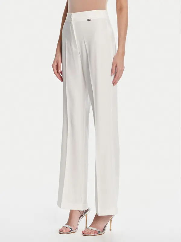 Artigli Artigli Hlače ACPA000803 058 Bijela Regular Fit
