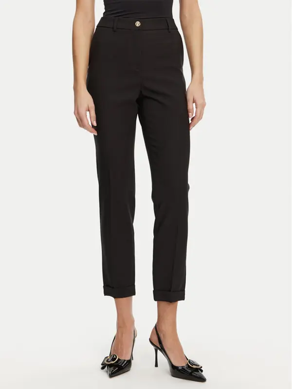 Artigli Artigli Hlače ACPA000837 Crna Regular Fit