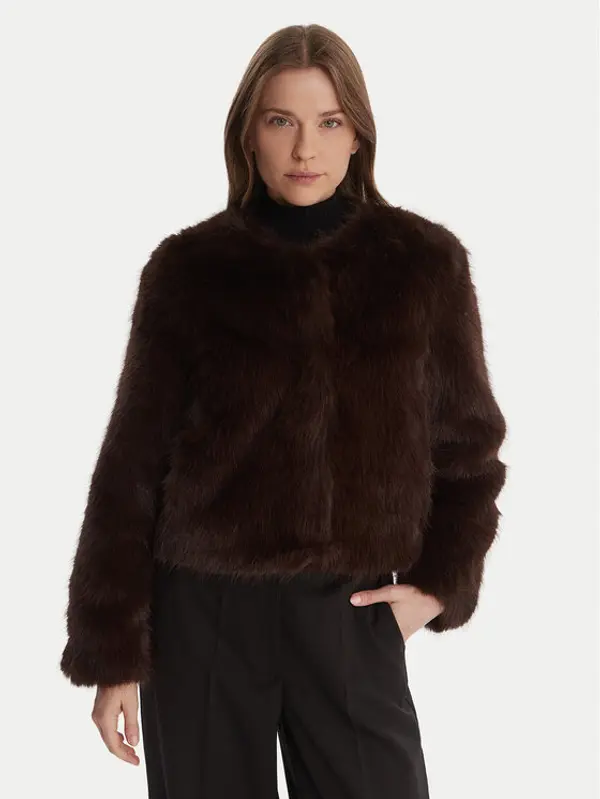 Artigli Artigli Krzno ACEC002933 Smeđa Regular Fit