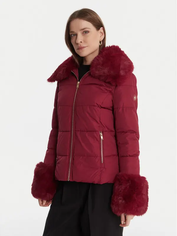 Artigli Artigli Prijelazna jakna ACPM003096 Tamnocrvena Regular Fit