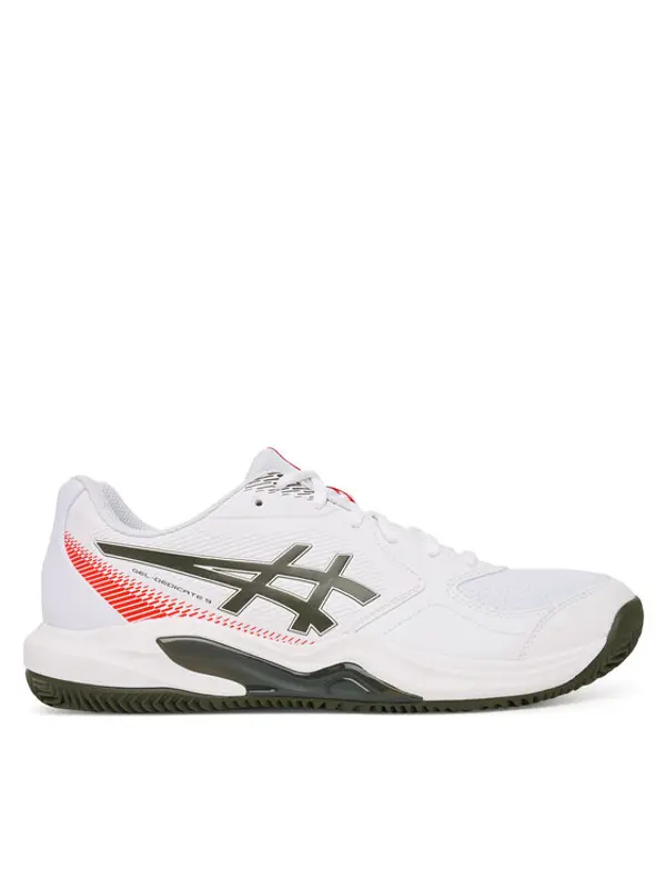 ASICS Asics Obuća za tenis Gel-Dedicate 9 Clay 1041A547 Bijela