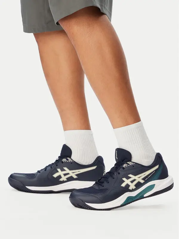 ASICS Asics Obuća za tenis Gel-Dedicate 9 Clay 1041A547 Tamnoplava