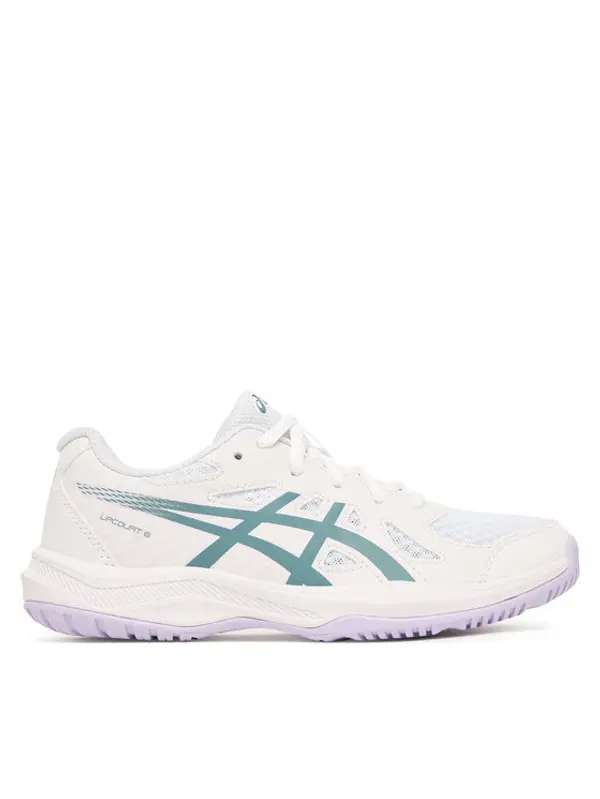 ASICS Asics Tenisice za dvoranski nogomet Upcourt 6 Gs 1074A045 Bijela
