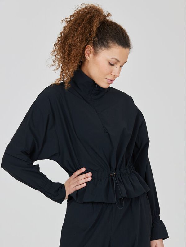 Athlecia Athlecia Anorak jakna Hero W Jacket EA233335 Crna Regular Fit
