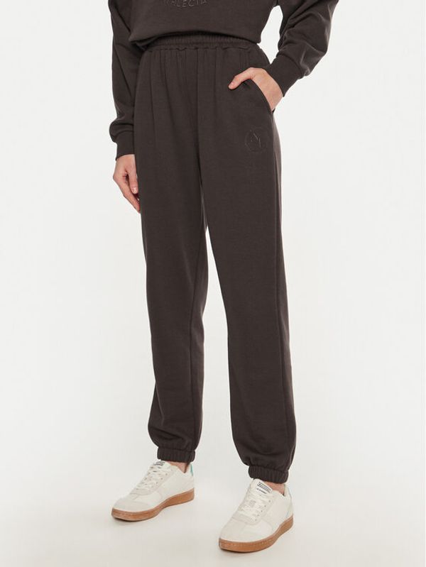 Athlecia Athlecia Donji dio trenerke Damla EA243322 Smeđa Loose Fit