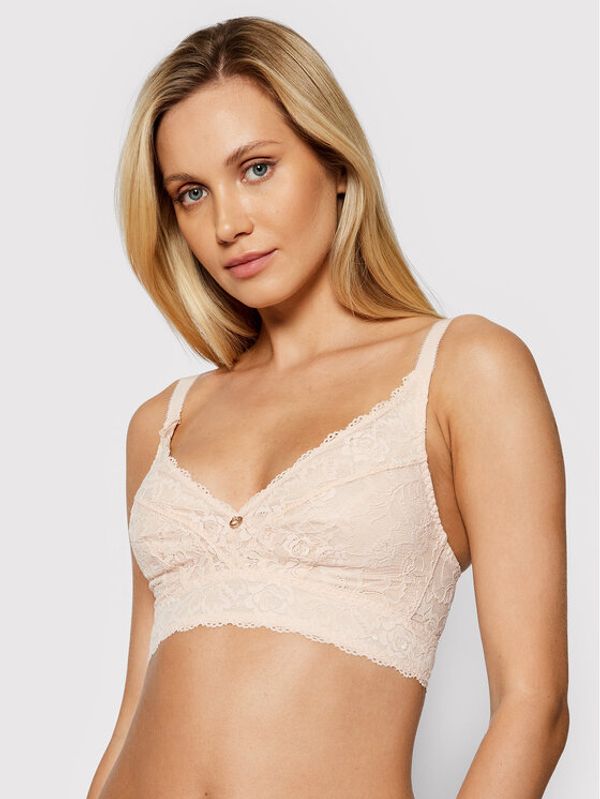 Aubade Aubade Grudnjak bez žice Rosessence HK10-02 Bež