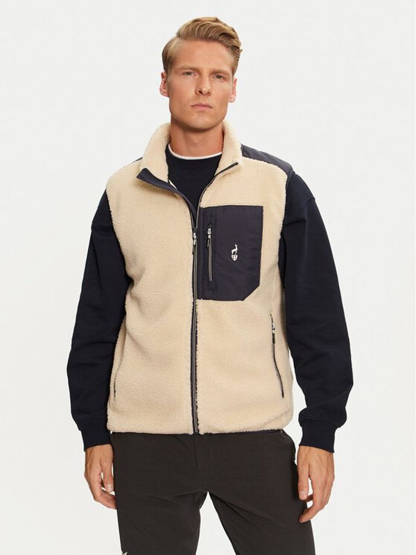 Aulp Aulp Prsluk Tarik Bež Regular Fit