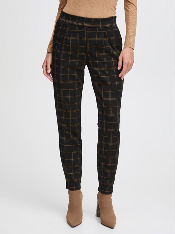 b.young b.young Chino 20813953 Smeđa Slim Fit