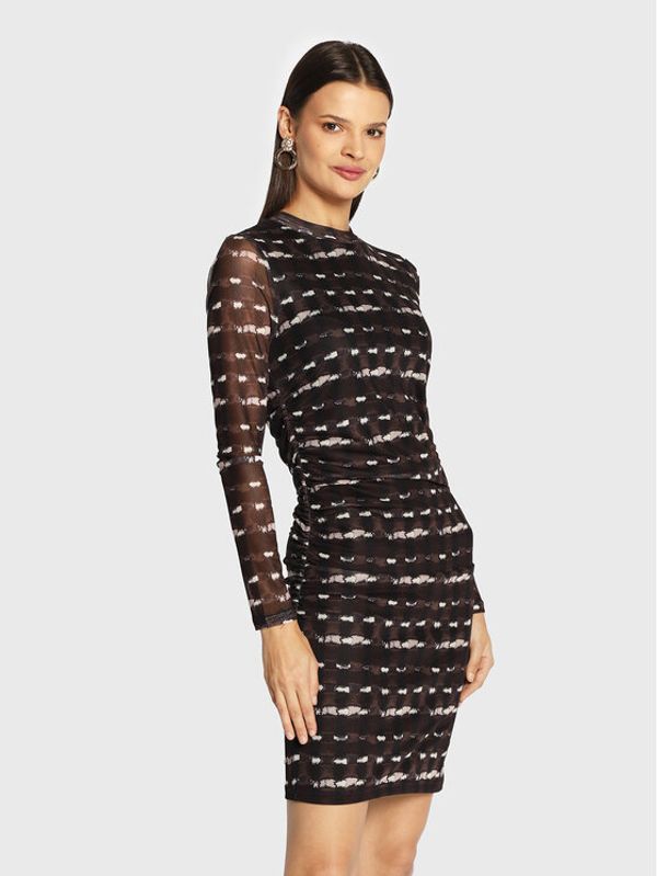 b.young b.young Haljina za svaki dan Starry 20812294 Crna Slim Fit