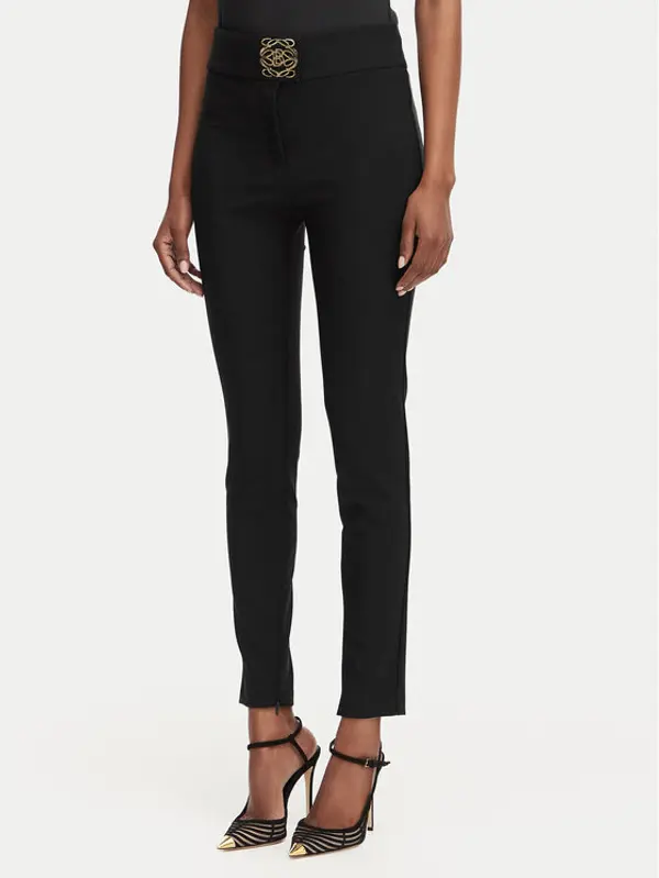 Babylon Babylon Hlače W E00057 Crna Slim Fit