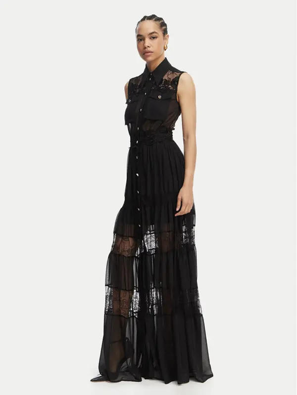 Babylon Babylon Večernja haljina EL0702 Crna Regular Fit