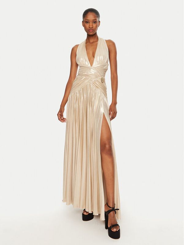 Babylon Babylon Večernja haljina MF200U Zlatna Regular Fit