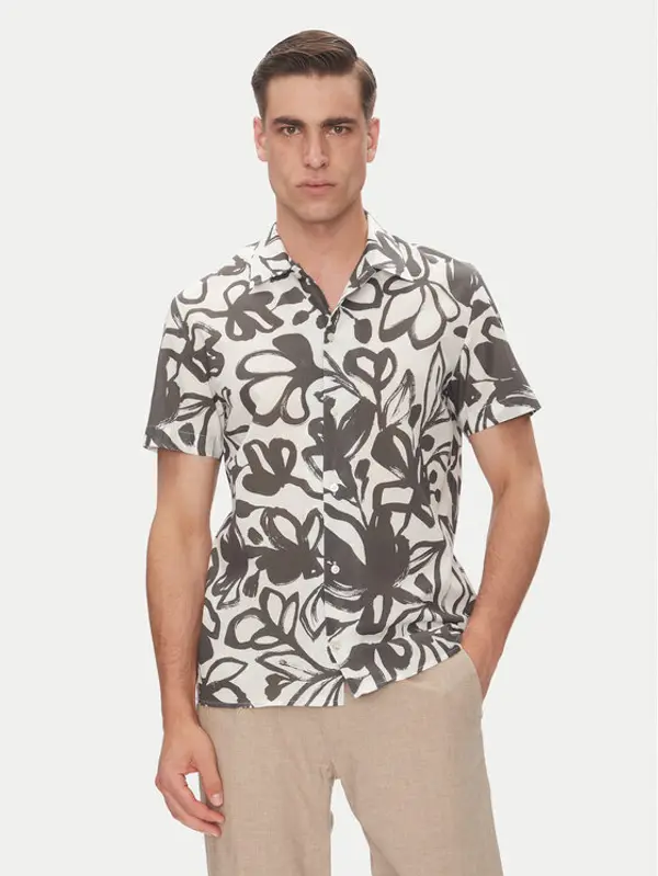 BALDESSARINI Baldessarini Košulja B3 76002.3702 Krem Regular Fit