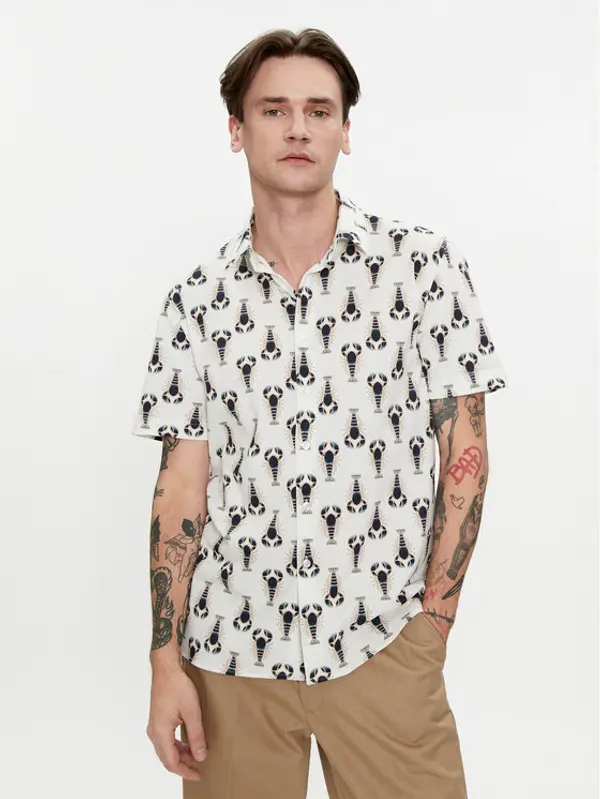 BALDESSARINI Baldessarini Košulja B3 77006/000/3553 Écru Regular Fit