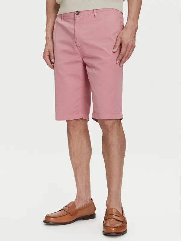 BALDESSARINI Baldessarini Kratke hlače B1 16939.2402 Ružičasta Slim Fit