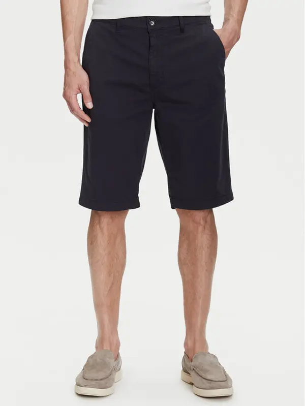 BALDESSARINI Baldessarini Kratke hlače B1 16939.2402 Tamnoplava Slim Fit