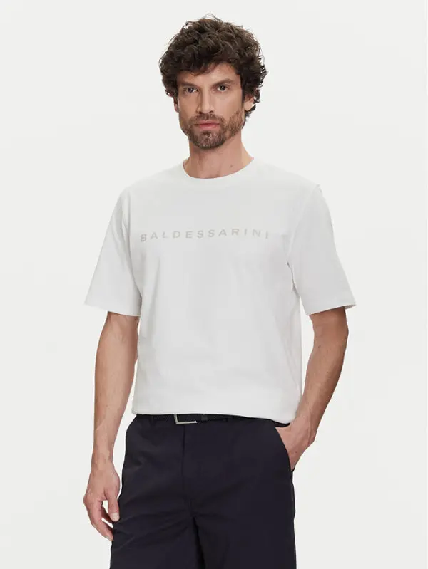BALDESSARINI Baldessarini T-shirt B4 20082.5293 Bijela Regular Fit