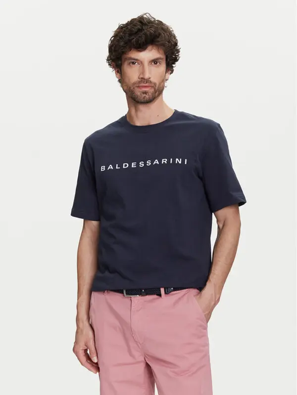 BALDESSARINI Baldessarini T-shirt B4 20082.5293 Tamnoplava Regular Fit