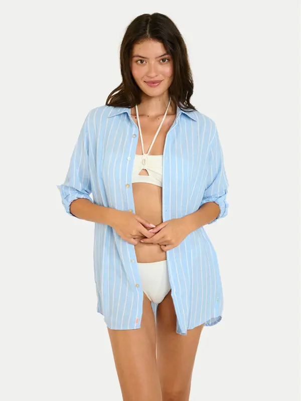 banana moon Banana Moon Košulja Garel Galeana MVD66 Svijetloplava Regular Fit