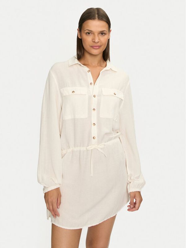 Banana Moon Banana Moon Ljetna haljina Sundy Holidays LHN10 Bijela Regular Fit