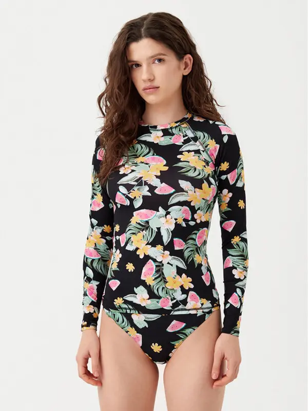 banana moon Banana Moon Majica za kupanje Oohla Print Crna