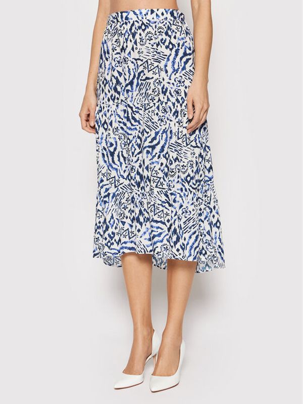 Banana Moon Banana Moon Midi suknja Giana Aqualiday KBN74 Tamnoplava Regular Fit