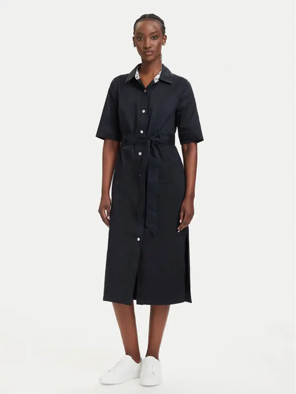 Barbour Barbour Haljina košulja Sloane LDR0981NY99 Tamnoplava Regular Fit
