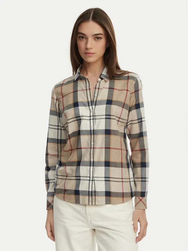 Barbour Barbour Košulja Bredon LSH1353BR37 Bež Regular Fit