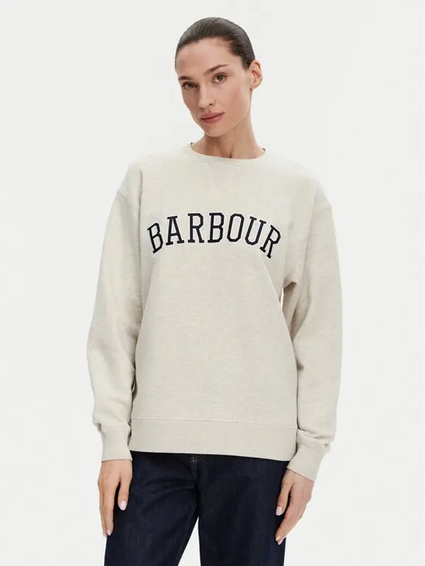 Barbour Barbour Majica dugih rukava LOL0591WH71 Siva Regular Fit