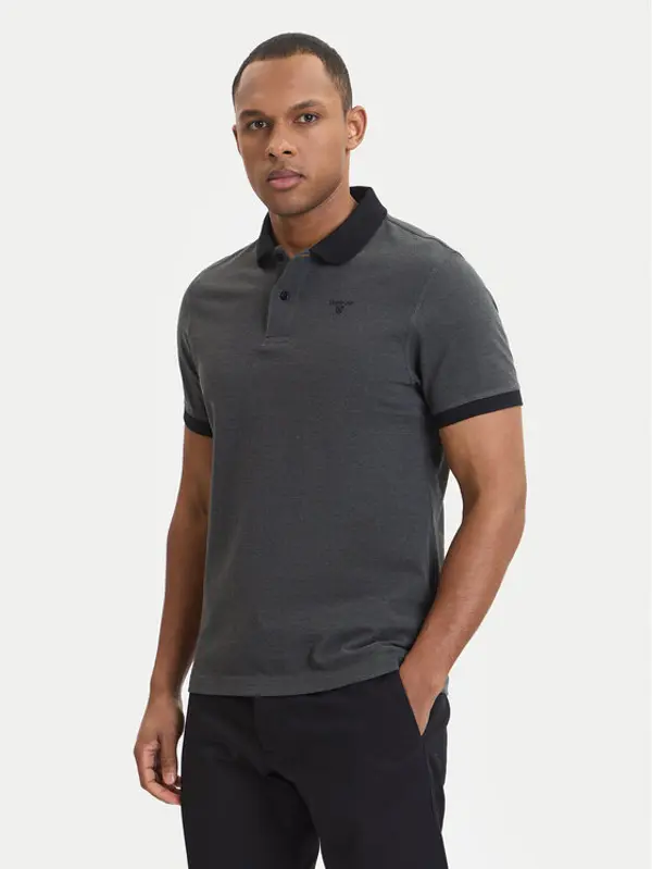 Barbour Barbour Polo Essential MML0628BK31 Siva Regular Fit
