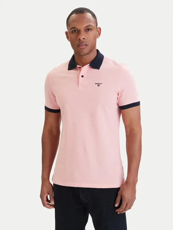 Barbour Barbour Polo Lynmouth MML1449PI95 Svijetlo roza Regular Fit