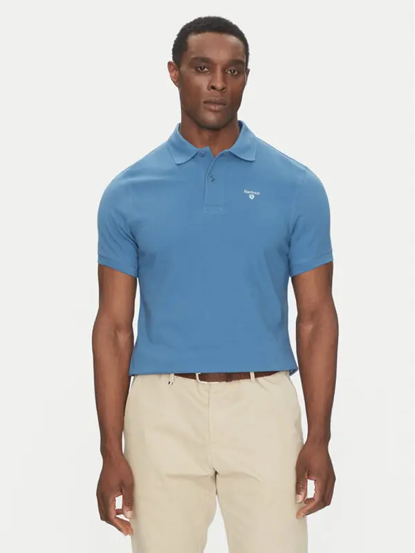 Barbour Barbour Polo Original Sports MML0358BU67 Plava Tailored Fit