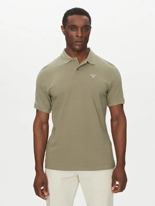 Barbour Barbour Polo Original Sports MML0358OL38 Kaki Regular Fit