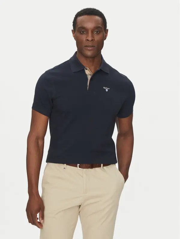 Barbour Barbour Polo Tartan MML0012NY31 Tamnoplava Tailored Fit