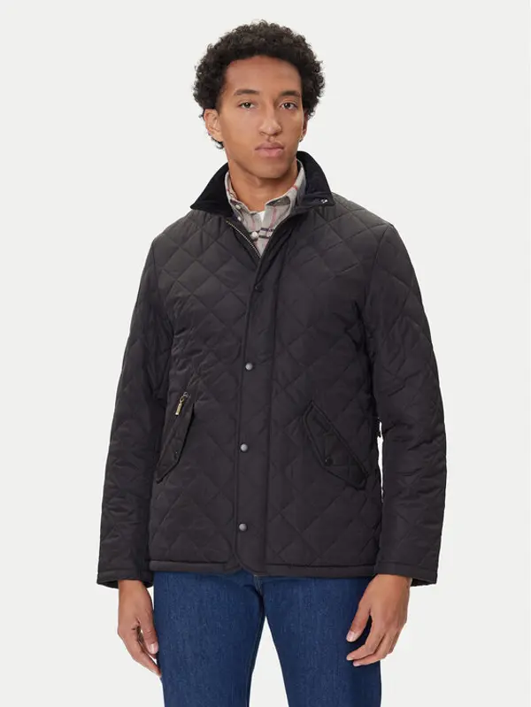 Barbour Barbour Prijelazna jakna Chelsea MQU0006BK11 Crna Regular Fit