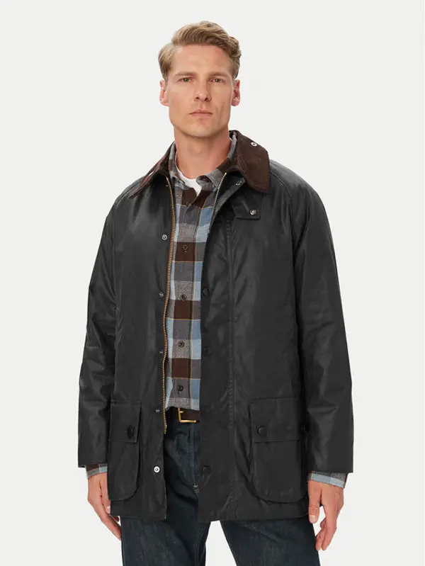 Barbour Barbour Prijelazna jakna MWX0017SG91 Tamno siva Regular Fit