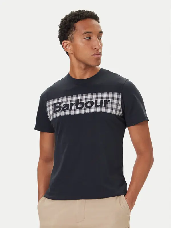 Barbour Barbour T-shirt MTS1496NY91 Tamnoplava Regular Fit