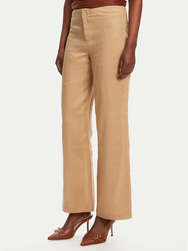 bardot Bardot Hlače Balia Hipster 59854PB Bež Regular Fit