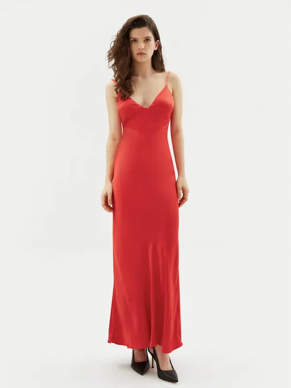 bardot Bardot Koktel haljina 57516DB7 Crvena Regular Fit