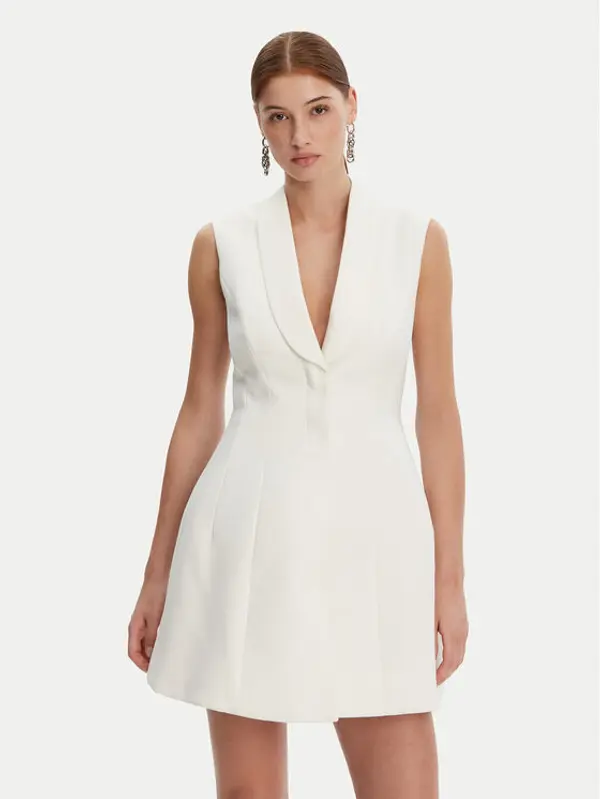 bardot Bardot Koktel haljina 59724DB Écru Regular Fit