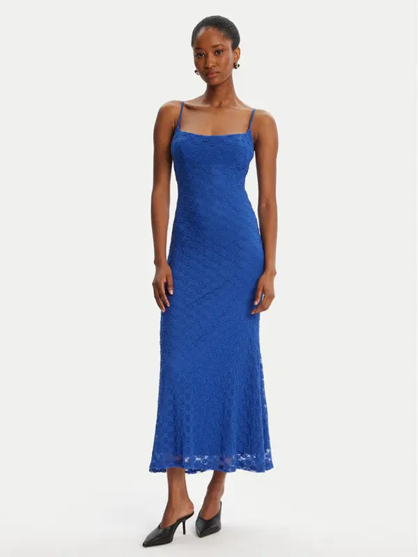 bardot Bardot Koktel haljina Adoni Mesh 57998DB1 Plava Regular Fit