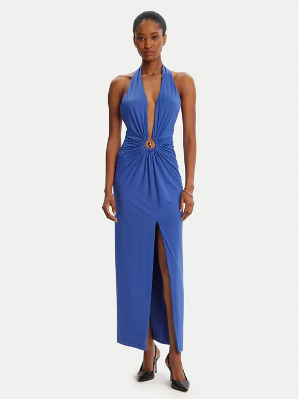 bardot Bardot Koktel haljina Alma Plunging 59914DB Plava Regular Fit