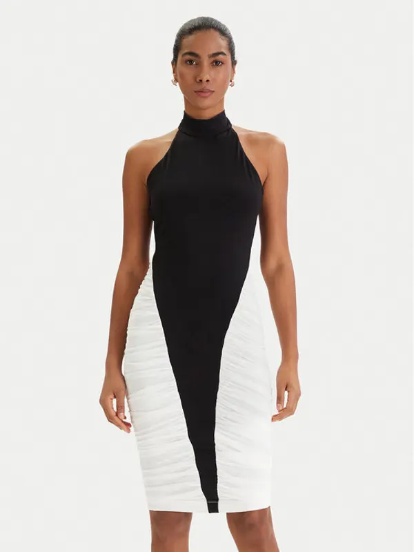 bardot Bardot Koktel haljina Amani 60168DB Crna Slim Fit