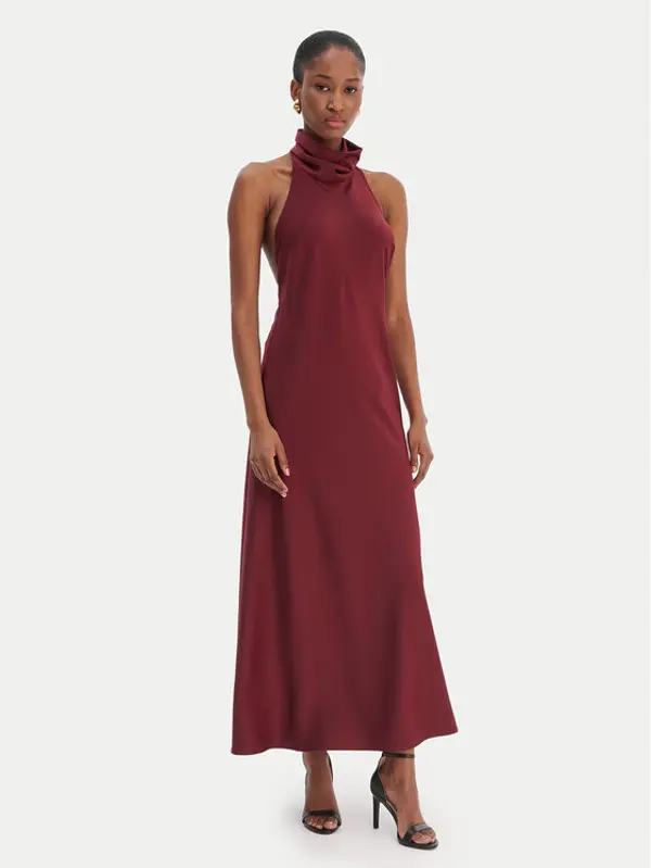 bardot Bardot Koktel haljina Delphina 60247DB Tamnocrvena Regular Fit