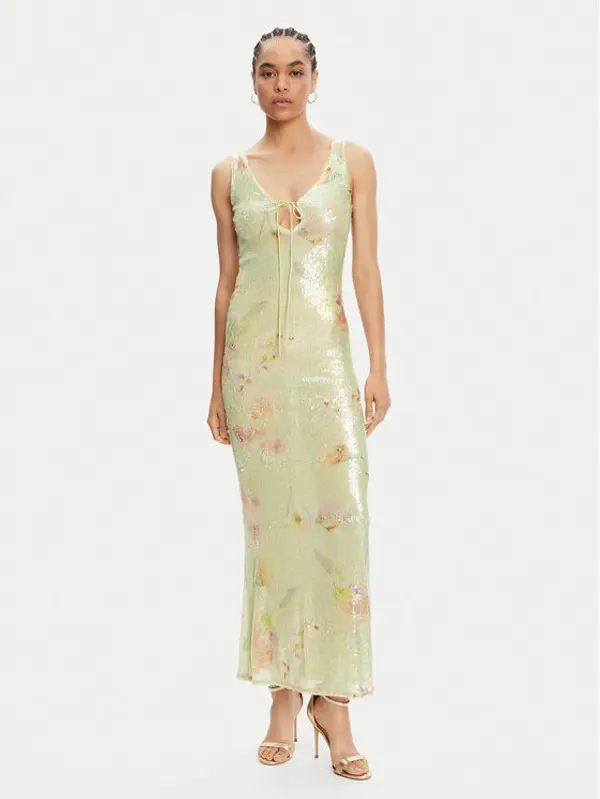 bardot Bardot Koktel haljina Eloda 59954DB Zelena Regular Fit