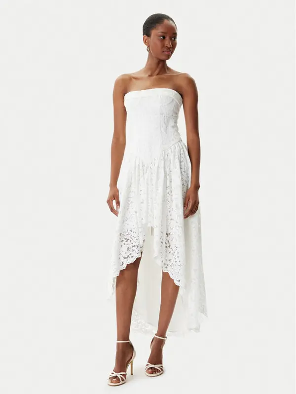 bardot Bardot Koktel haljina Felicidad Strapless 59843DB Bijela Regular Fit