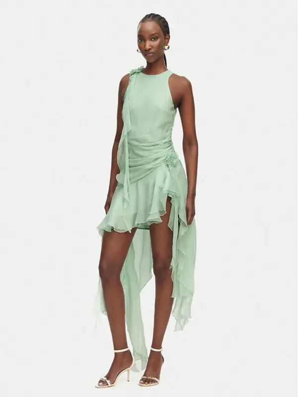 bardot Bardot Koktel haljina Ivana 59046DB2 Zelena Regular Fit