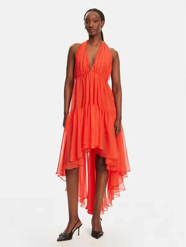 bardot Bardot Koktel haljina Leona 59861DB Koraljna Regular Fit